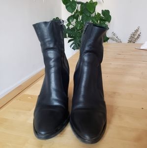 Topshop genuine leather boots